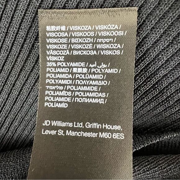 Simply Be Plus Size Dropped Waist Cinched Lace-Up Tunic Sweater, Size 28/30 - Picture 11 of 11